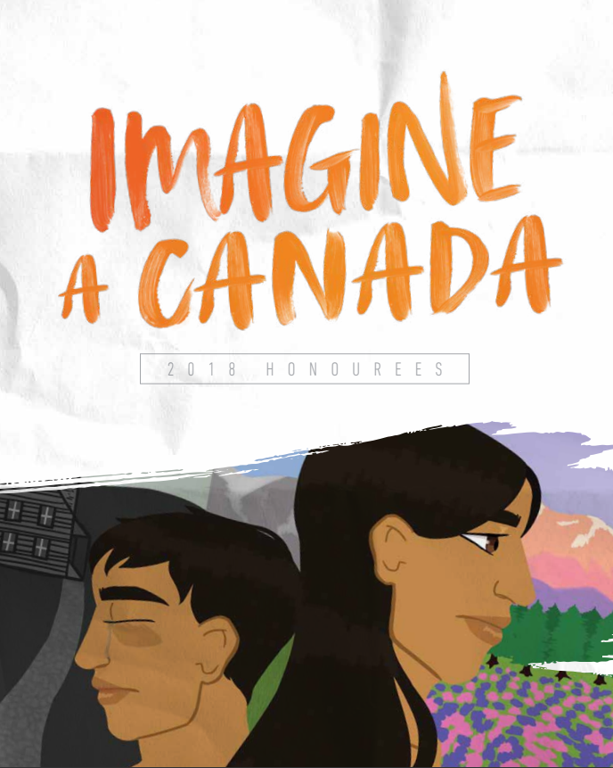 Cover of 2018 Imagine a Canada Web Book