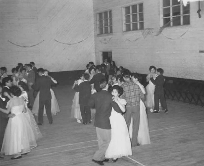 People dancing at St. Mary Mission