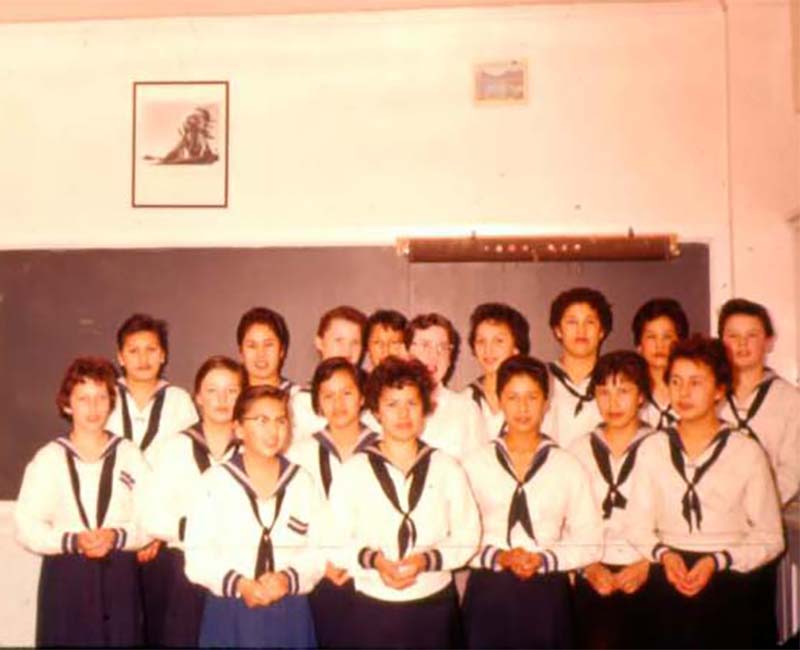 Group of students from Birtle school