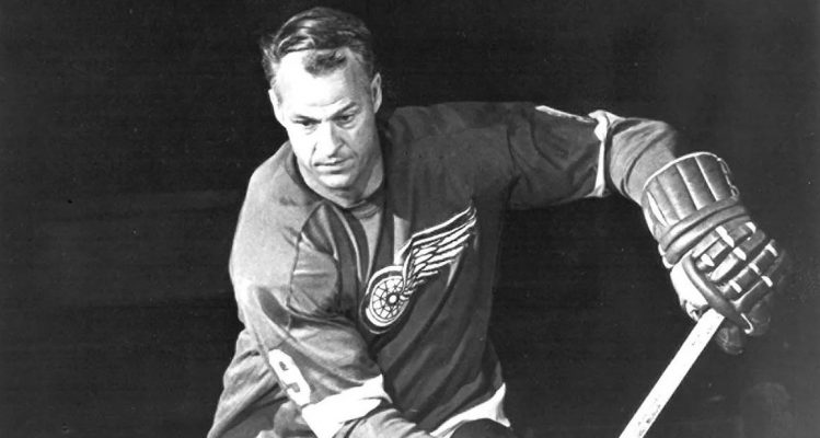Gordie Howe, one of Eugene’s sporting heroes.