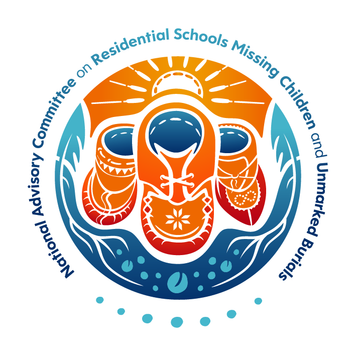 Logo of the National Advisory Committee on Residential Schools Missing Children and Unmarked Burials.
