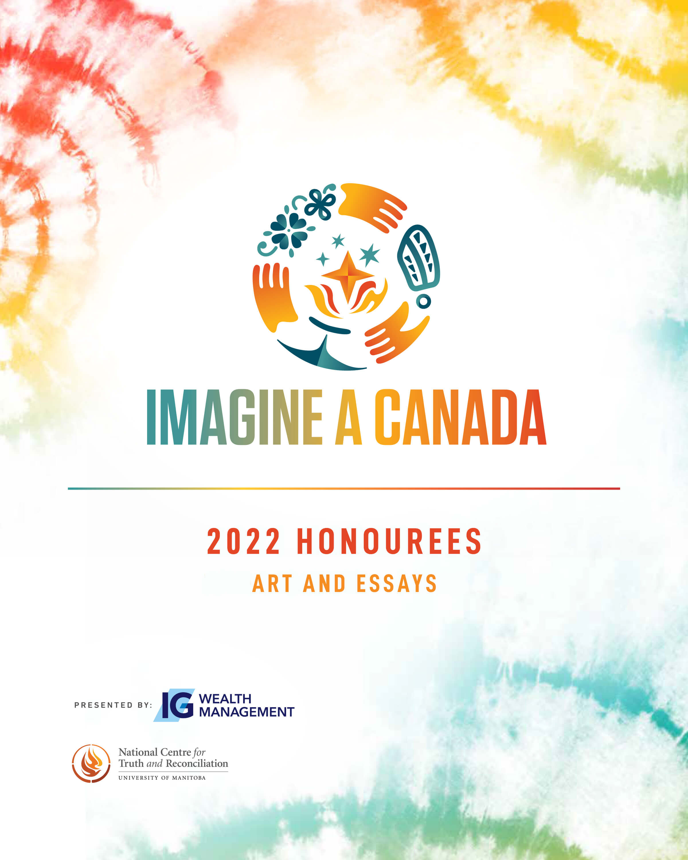 Cover of 2022 Imagine a Canada Art and Essays Web Book