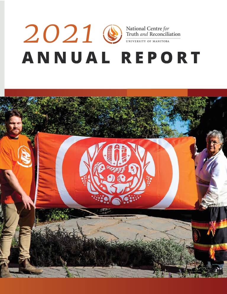 Cover for document The 2022 NCTR Annual Report