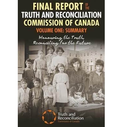 Cover of the Final Report of the Truth and Reconciliation Commission of Canada Volume One: Summary