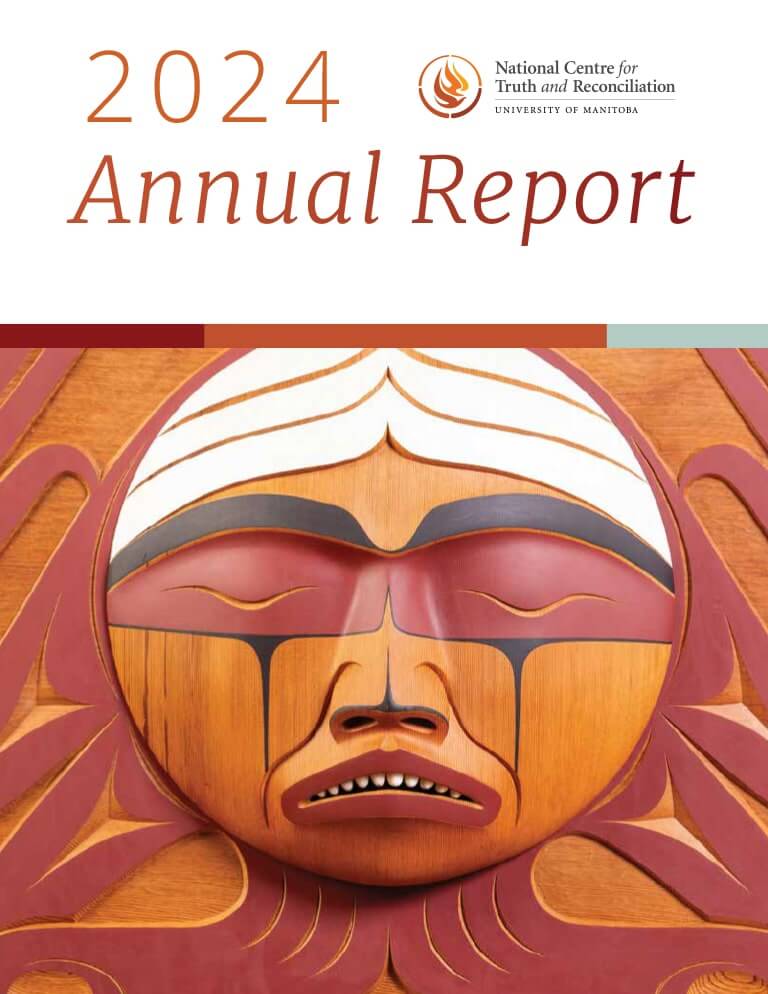 Cover for document The 2024 NCTR Annual Report