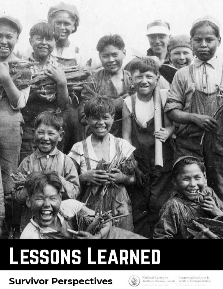 Cover for document "Lessons Learned Survivors Perspectives"