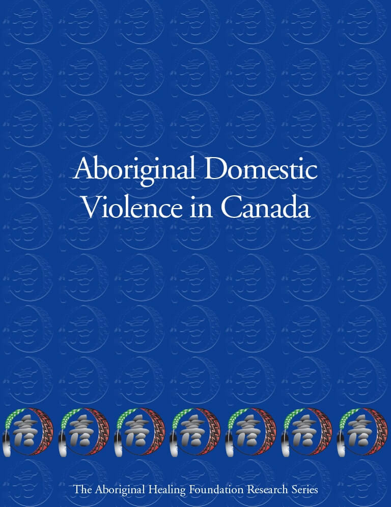 Cover for document "Aboriginal Domestic Violence in Canada"