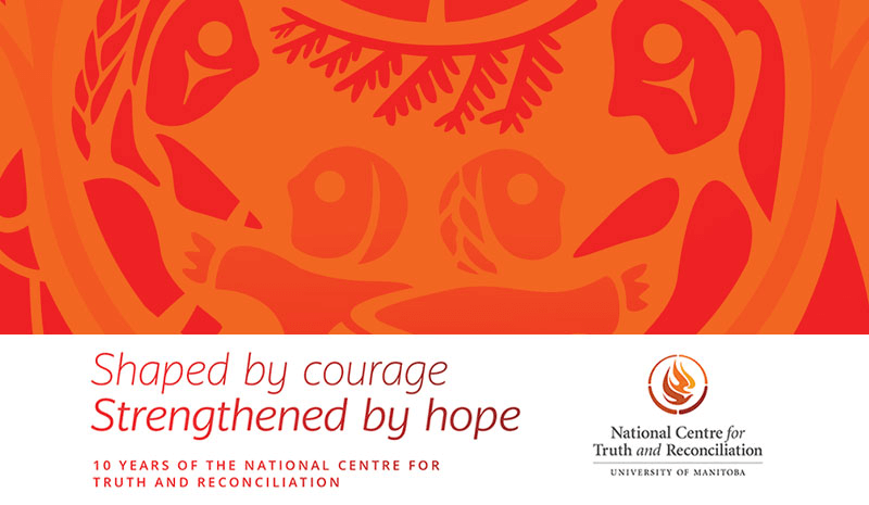 Announcent graphic for Ten Years of the National Centre for Truth and Reconciliation