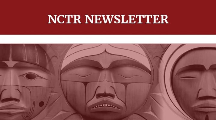 NCTR newsletter banner featuring a photograph of three sides of the Bentwood Box.